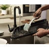 image:imageJoseph Joseph Edge Dish Brush with Integrated Sink Rest GreyStoneSage