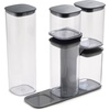 image:imageJoseph Joseph Editions Podium 5piece food storage container set BPA free  BlueGrey