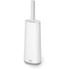 image:imageJoseph Joseph Flex Hygienic Silicone Toilet Brush with Slim Holder Set Flexible Antidrip AntiClog Deep Clean Head  GrayWhiteGrayWhite