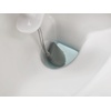 image:imageJoseph Joseph Flex Hygienic Silicone Toilet Brush with Slim Holder Set Flexible Antidrip AntiClog Deep Clean Head  GrayWhiteStainless Steel