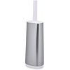 image:imageJoseph Joseph Flex Hygienic Silicone Toilet Brush with Slim Holder Set Flexible Antidrip AntiClog Deep Clean Head  GrayWhiteStainless Steel