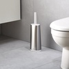 image:imageJoseph Joseph Flex Hygienic Silicone Toilet Brush with Slim Holder Set Flexible Antidrip AntiClog Deep Clean Head  GrayWhiteStainless Steel