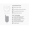 image:imageJoseph Joseph Flex Hygienic Silicone Toilet Brush with Slim Holder Set Flexible Antidrip AntiClog Deep Clean Head  GrayWhiteStainless Steel