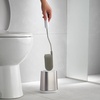 image:imageJoseph Joseph Flex Lite Silicone Toilet Brush with Slimline Holder Set Flexible Head drip AntiClog deep Clean  Stainless Steel1 Count Pack of 1