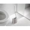 image:imageJoseph Joseph Flex Lite Silicone Toilet Brush with Slimline Holder Set Flexible Head drip AntiClog deep Clean  Stainless Steel2 pack