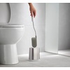image:imageJoseph Joseph Flex Lite Silicone Toilet Brush with Slimline Holder Set Flexible Head drip AntiClog deep Clean  Stainless Steel2 pack