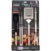 image:imageJoseph Joseph GrillOut 2piece Stainless Steel BBQ Utensil Set Turner amp Tongs Retractable Hfor compact storage Easyclean5 piece