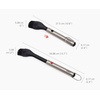 image:imageJoseph Joseph GrillOut Stainless Steel BBQ Turner Tongs 2in1 with Retractable Head for Compact Storage EasycleanBasting Brush