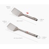 image:imageJoseph Joseph GrillOut Stainless Steel BBQ Turner Tongs 2in1 with Retractable Head for Compact Storage EasycleanTurner