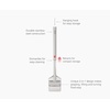 image:imageJoseph Joseph GrillOut Stainless Steel BBQ Turner Tongs 2in1 with Retractable Head for Compact Storage EasycleanTurner Tongs