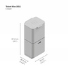 image:imageJoseph Joseph Intelligent Totem Compact Waste Separation amp Recycling UnitGraphite 40 Liter106 GallonGraphite