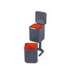 image:imageJoseph Joseph Intelligent Totem Compact Waste Separation amp Recycling UnitGraphite 40 Liter106 GallonGraphite