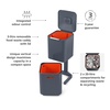 image:imageJoseph Joseph Intelligent Totem Compact Waste Separation amp Recycling UnitGraphite 40 Liter106 GallonGraphite