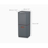 image:imageJoseph Joseph Intelligent Totem Compact Waste Separation amp Recycling UnitGraphite 40 Liter106 GallonGraphite
