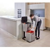 image:imageJoseph Joseph Intelligent Totem Compact Waste Separation amp Recycling UnitGraphite 40 Liter106 GallonStainless Steel