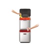 image:imageJoseph Joseph Intelligent Totem Compact Waste Separation amp Recycling UnitGraphite 40 Liter106 GallonStainless Steel