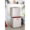 image:imageJoseph Joseph Intelligent Totem Compact Waste Separation amp Recycling UnitGraphite 40 Liter106 GallonStone