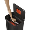 image:imageJoseph Joseph Intelligent Waste Titan Trash Can Compactor with Odor Filter Compacts up to 3x trash 30L79 Gallons Stainless SteelBlack