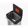 image:imageJoseph Joseph Intelligent Waste Titan Trash Can Compactor with Odor Filter Compacts up to 3x trash 30L79 Gallons Stainless SteelStainless Steel