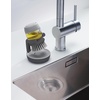 image:imageJoseph Joseph Palm Scrub Refillable Soap Dispensing Cleaning Washing Up Kitchen Brush with Storage Stand Holder GreyGray
