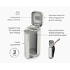 image:imageJoseph Joseph Porta 40L Convenient Pedal Bin Trash Can Concrete GreyGrey