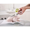 image:imageJoseph Joseph PowerGrip Kitchen Shears Scissors with Thumb Grip and Herb Stripper Separates for Cleaning Japanese StainlessSteel WhiteGreenHerb Stripper