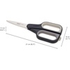 image:imageJoseph Joseph PowerGrip Kitchen Shears Scissors with Thumb Grip and Herb Stripper Separates for Cleaning Japanese StainlessSteel WhiteGreenTraditional