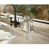 image:imageJoseph Joseph Surface Kitchen Sink Silverware Drainer Utensil Cutlery and Kitchen Gadgets Holder with Draining Base Stainless Steel Gray
