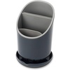 image:imageJoseph Joseph Dock Cutlery Drainer and Organizer Dark GreyGrey