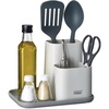 image:imageJoseph Joseph Duo Kitchen Counter Organizer Kitchen and Storage Organisation for Gadgets Utensils and Condiments GreyOneSize