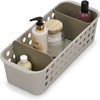 image:imageJoseph Joseph EasyStore  Slimline Bathroom essentials Storage Basket Organiser with moveable pot and divider EcruSlimline Pack of 1