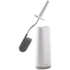 image:imageJoseph Joseph Flex Hygienic Silicone Toilet Brush with Slim Holder Set Flexible Antidrip AntiClog Deep Clean Head  GrayWhiteGrayWhite