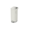 image:imageJoseph Joseph Porta 40L Convenient Pedal Bin Trash Can Concrete GreyGrey