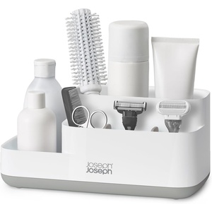 image:imageJoseph Joseph EasyStore  Bathroom Storage Countertop Caddy Organizer for Bathroom Accessories  GreyWhiteGreyWhite