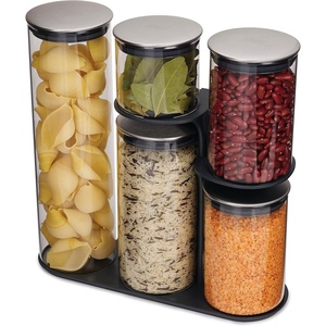 image:imageJoseph Joseph Editions Podium 5piece food storage container set BPA free  BlueBlack