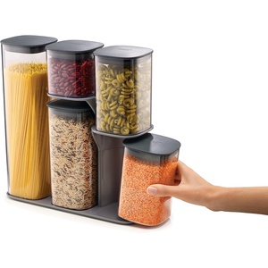 image:imageJoseph Joseph Editions Podium 5piece food storage container set BPA free  BlueGrey