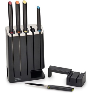 image:imageJoseph Joseph Elevate Kitchen Knives 5Piece Set Japanese Stainless Steel Slimline Bamboo Knife BlockPlastic