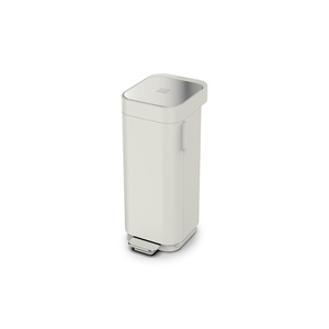 image:imageJoseph Joseph Porta 40L Convenient Pedal Bin Trash Can Concrete GreyGrey