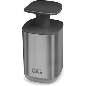 image:imageJoseph Joseph Presto StainlessSteel Hygienic EasyPush Soap Dispenser with Wide Pump WhiteStainless Steel