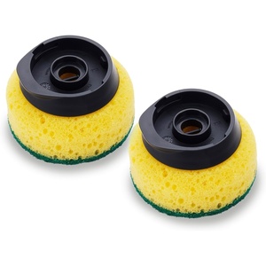 image:imageJoseph Joseph SinkTech Dish Brush with Replacement Head Durable Bristles Easy to ReplaceReplacement Sponges