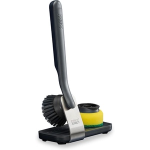 image:imageJoseph Joseph SinkTech Dish Brush with Replacement Head Durable Bristles Easy to ReplaceWith Storage