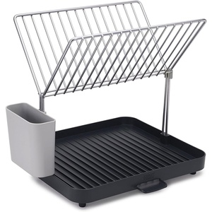image:imageJoseph Joseph YRack Dish Rack and Drain Board Set with Cutlery Organizer Drainer Drying Tray Large GrayGray