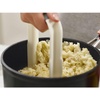 image:imageJoseph Joseph 20140 EasyMash Plastic Potato Masher Ergonomic with Nonslip Grip and Panscraping Edges Dishwasher Safe Onesize White