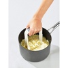 image:imageJoseph Joseph 20140 EasyMash Plastic Potato Masher Ergonomic with Nonslip Grip and Panscraping Edges Dishwasher Safe Onesize White