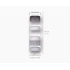 image:imageJoseph Joseph 70563 Capsule Shower Caddy 2tier Compact Shower Shelf White4 Tier