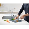 image:imageJoseph Joseph Chop2Pot Plus Folding Cutting Board Medium Chopping BoardPale Blue Gray