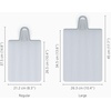 image:imageJoseph Joseph Chop2Pot Plus Folding Cutting Board Medium Chopping BoardPale Blue Gray