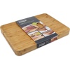 image:imageJoseph Joseph Cut amp Carve Bamboo Cutting Board with Food Grip and Angled Surface Yellow Large