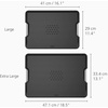 image:imageJoseph Joseph CutampCarve Plus  NonSlip MultiFunction DoubleSided Cutting Board for Food Preparation and Carving Dishwasher Safe RedBlack