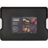 image:imageJoseph Joseph CutampCarve Plus  NonSlip MultiFunction DoubleSided Cutting Board for Food Preparation and Carving Dishwasher Safe RedBlack